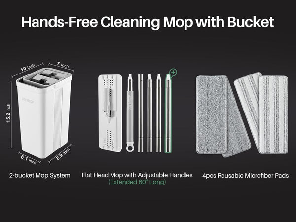 CleanPro Spin Wash Dry Mop